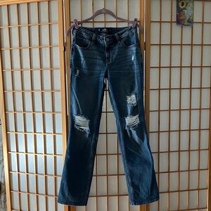 Hollister 3R W:26"/L:31" Low Rise 90's Vintage Straight Distressed Stretch Jeans